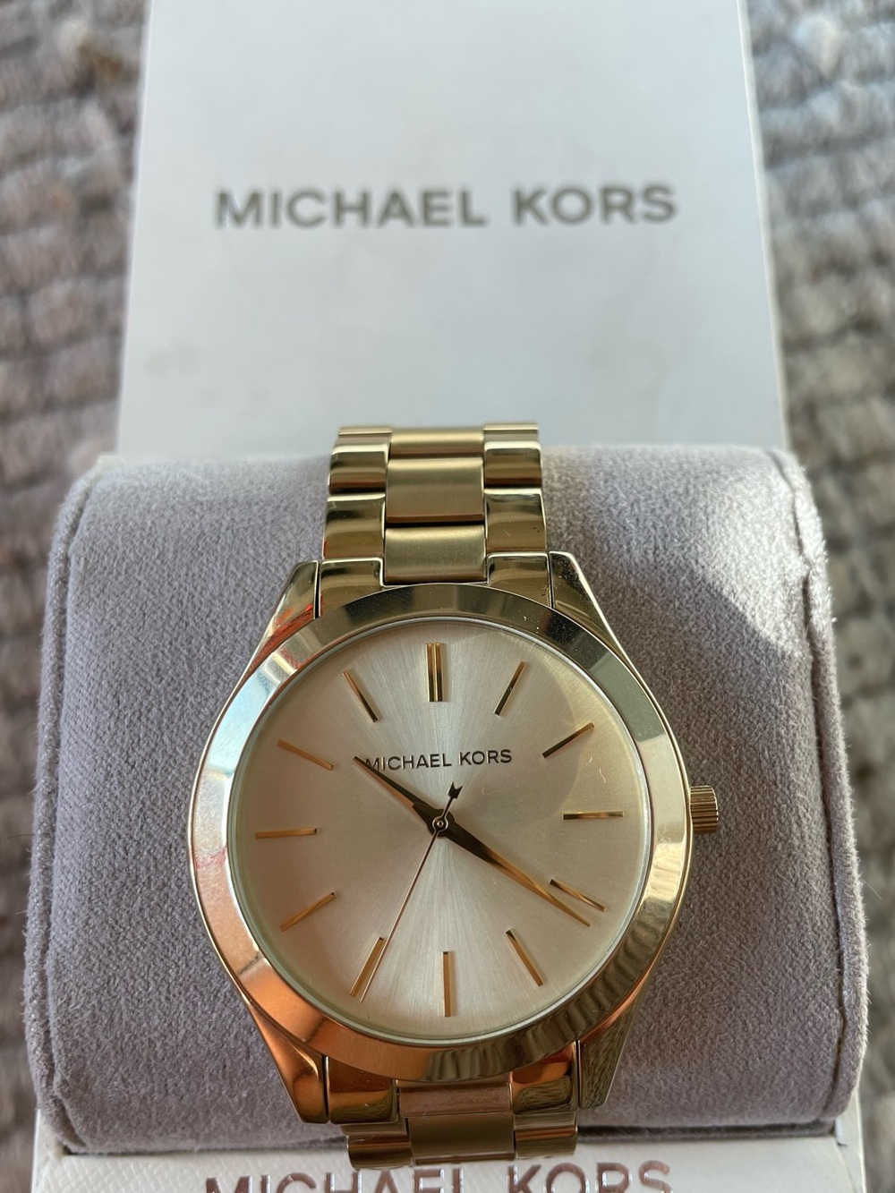 Michael Kors Gold-Tone Stainless Steel Watch